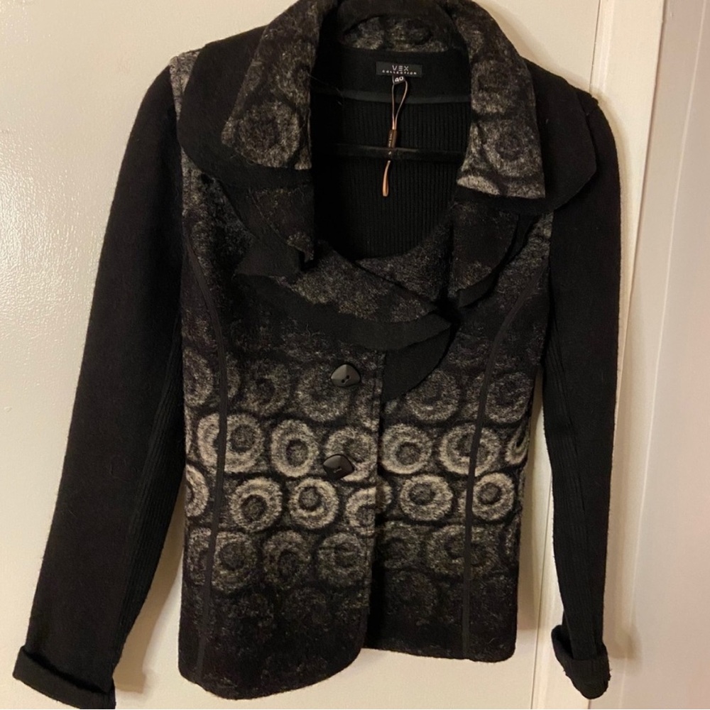 Boiled wool blazer size EU 40